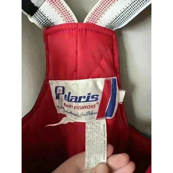 Vintage 1970s Polaris 2 Piece Snow Suit Mens Size Medium - Picture 9 of 16